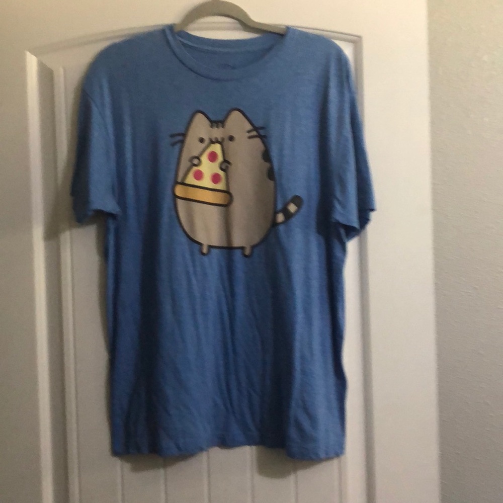Pusheen Eating Pizza Shirt